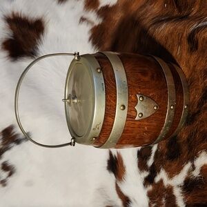 Vintage English Biscuit Barrel